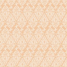 Seamless pattern with abstract damask doodle ornament N2