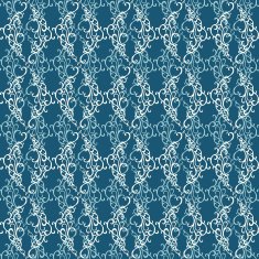 Seamless pattern with abstract damask doodle ornament N3