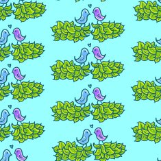 Birds seamless pattern N9