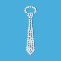 pills concept tie fashion