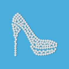 pills concept shoe fashion