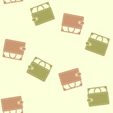 seamless background purse money N32