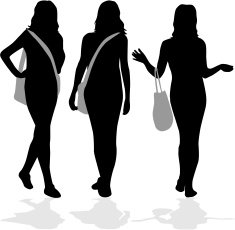 Women silhouettes N10