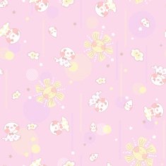 Vivid repeating floral N3