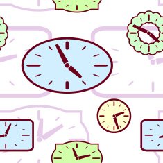 seamless pattern Watches N2