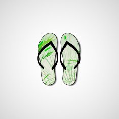 Abstract illustration on flip flops N93