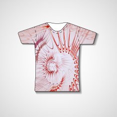Abstract illustration on t-shirt N80