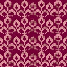 Vector knitted flower background