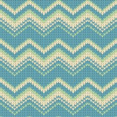 seamless zigzag vector knitted background
