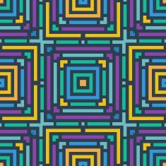 Geometric seamless pattern N108