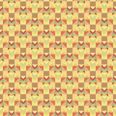 Graphic seamless colorful pattern Flat style N2