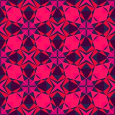 Multicolor geometric pattern in bright color