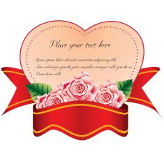 Heart With Ribbon N3