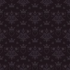 black wallpaper in old style N36