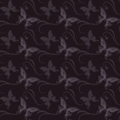 black wallpaper in old style N41
