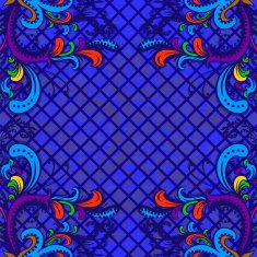 Flower ornament Abstract background N5