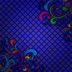 Flower ornament Abstract background N7