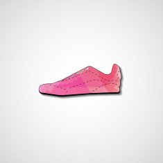Abstract illustration on sneakers N90
