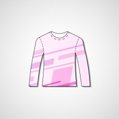 Abstract illustration on sweater N94