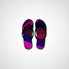 Abstract illustration on flip flops N100