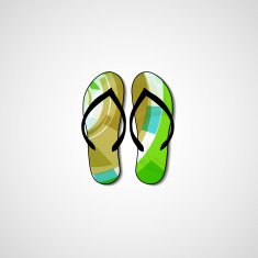 Abstract illustration on flip flops N101
