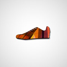Abstract illustration on sneakers N94