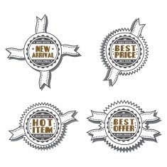 vintage sticker label N42
