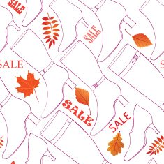 Fashion boots tiled wallpaper