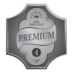 vintage sticker label N43