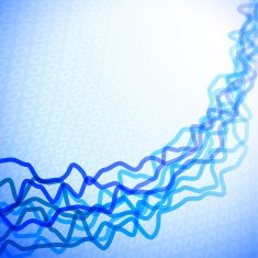 Abstract graph lines