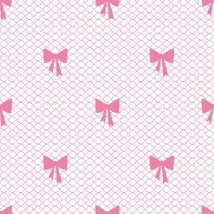 Vintage lace background small bows