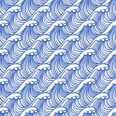 Linear vector pattern with ocean waves N2