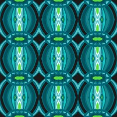 Bold pattern with african motifs