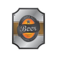 vintage sticker label N66