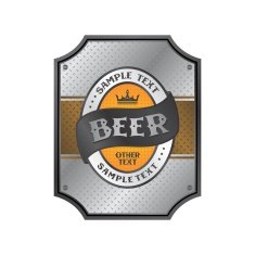 vintage sticker label N68
