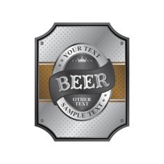 vintage sticker label N69