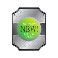 vintage sticker label N70