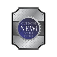 vintage sticker label N76