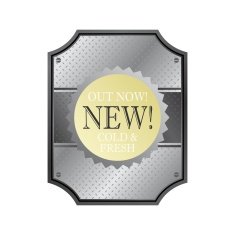 vintage sticker label N77