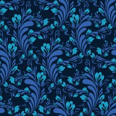 Seamless With Abstract Flowers