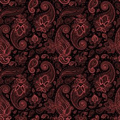 Seamless Paisley background N6