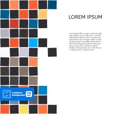 Abstract Squares Seamless Background Vector N3