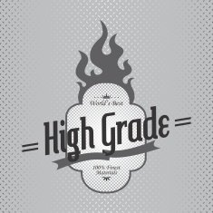 vintage sticker label N80