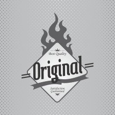 vintage sticker label N81