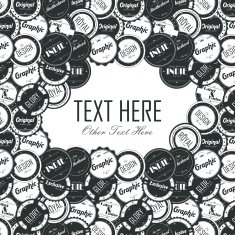 vintage sticker label N104