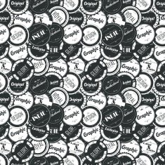 vintage sticker label N106