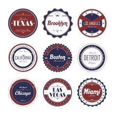 vintage sticker label N107