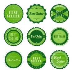 vintage sticker label N109