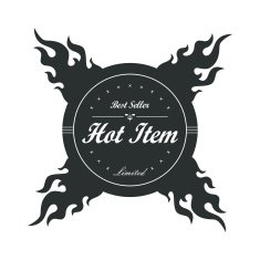 vintage sticker label N113