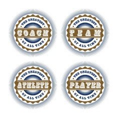 vintage sticker label N117